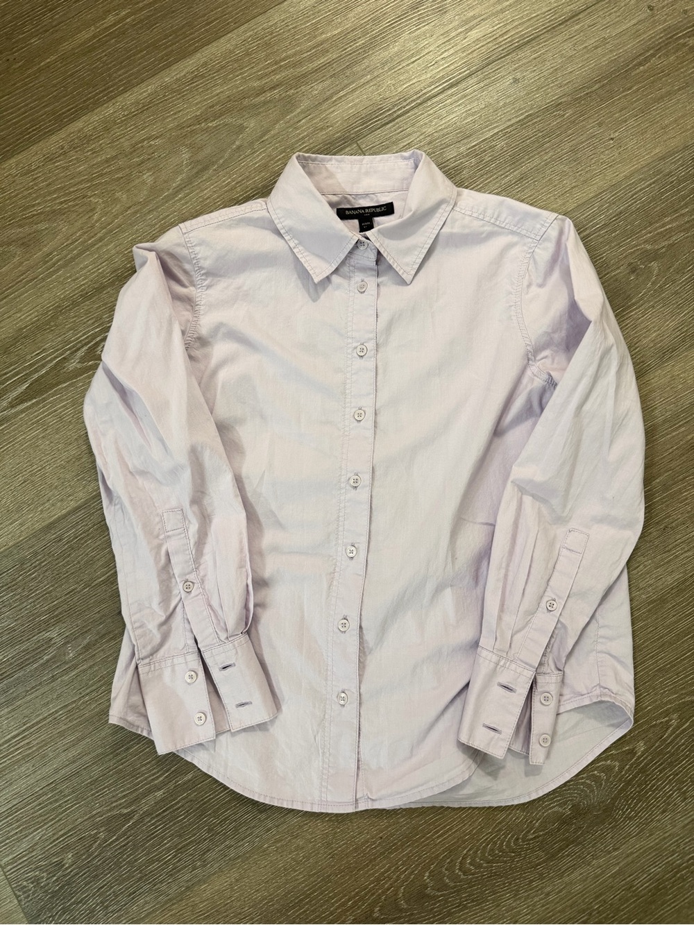 Banana Republic Light Pink Women's Button-Down Shirt